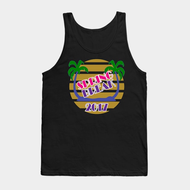 Spring Break 2017 Official T-Shirt by Basement Mastermind Tank Top by BasementMaster